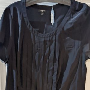 Talbot's black blouse